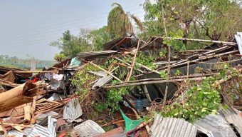 Nor’wester kills one, damages 150 houses in Bagerhat