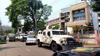 Four including 3 KNF members held in Bandarban