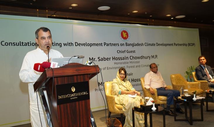 Govt to form BCDP to attract global partners in climate actions: Saber
