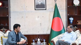 FM raises genocide issue during talks with Pakistani envoy