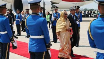 Thailand rolls out red carpet as Bangladesh PM arrives