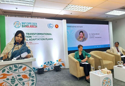 Dhaka urges developed nations to keep climate pledges by helping LDCs