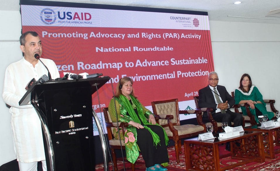 Environmental issues being included to textbooks: Saber Chowdhury
