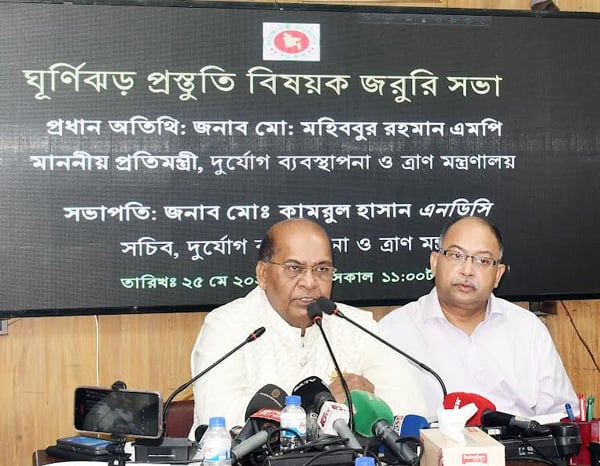 All set to face cyclone Remal: Mohibbur