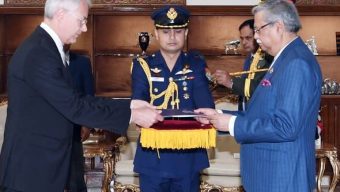 President receives credentials of Finland, Guatemala, Ireland envoys