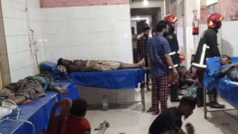 Truck-pickup collision kills 2, injures 12 in Gazipur