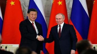 Putin arrives in Beijing seeking greater support for war effort