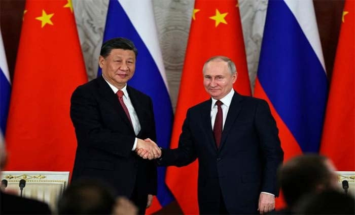 Putin arrives in Beijing seeking greater support for war effort