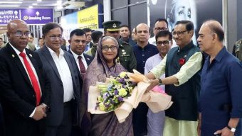 PM returns home after attending Modi’s swearing-in ceremony