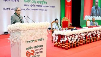 Work to make youths worthy citizens, President asks scout leaders
