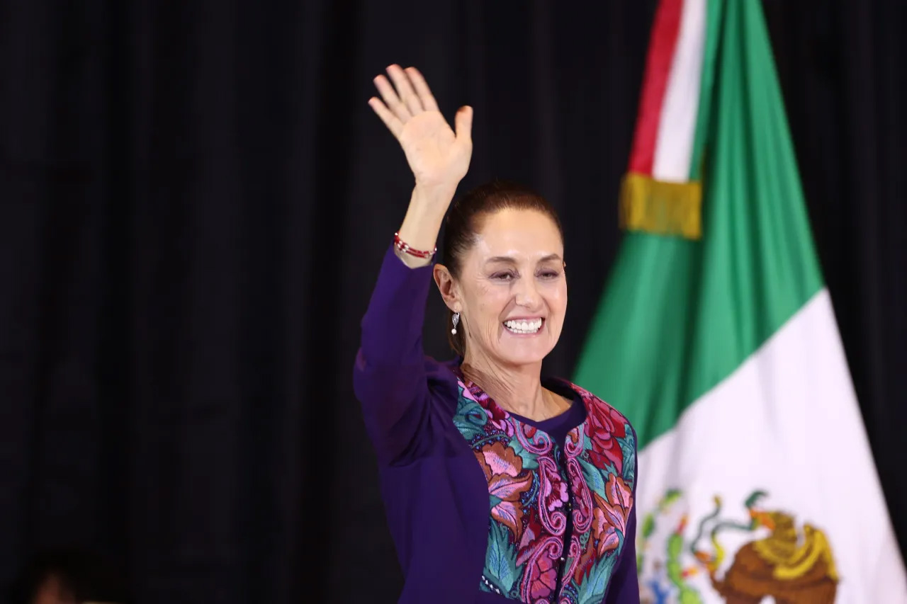 Claudia Sheinbaum makes history as Mexico’s first woman president