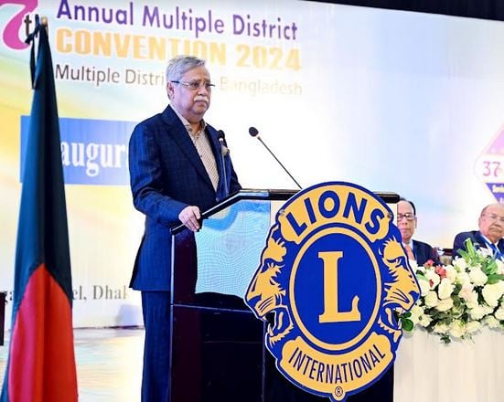 President asks Lion members to cooperate in Bangladesh development