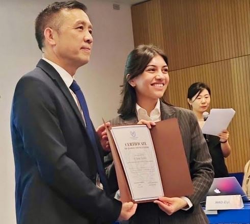 Raimah Chowdhury recognised as global youth leader