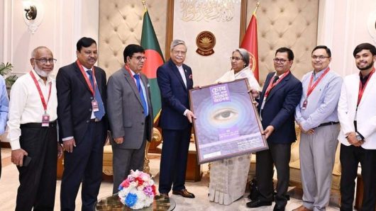 Sandhani delegation pays courtesy call on President
