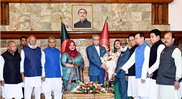 President urges BDRCS to work more sincerely for humanity