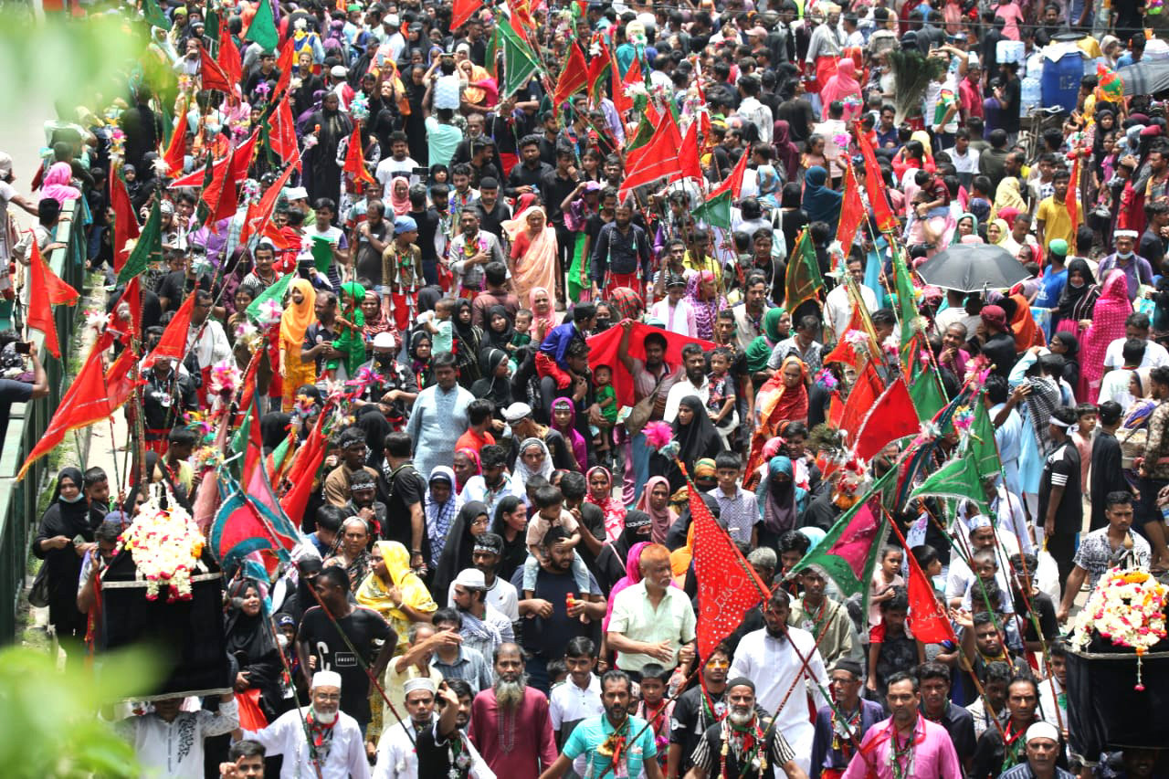 Holy Ashura observed with due religious fervor