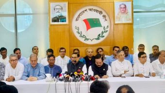 Quader calls for resisting arson terrorists forgetting all differences