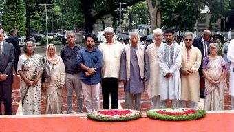 Chief Adviser, advisers pay tributes to Language Movement martyrs