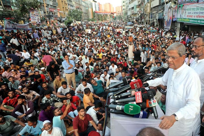 History very cruel, power not permanent: Fakhrul to Hasina