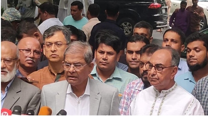 BNP has placed demands to the chief adviser formation of a new election commission