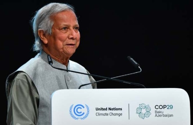 Prof Yunus for ‘zero carbon’-based life-style to save planet