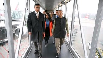 Chief Adviser arrives in Zurich