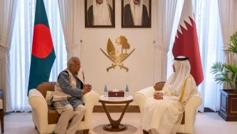Qatar Prime Minister assures Prof Yunus of all supports for rebuilding Bangladesh