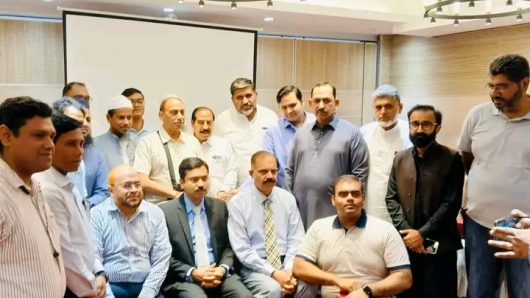 Meeting held between agricultural machinery industry related organizations of Bangladesh and Pakistan