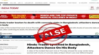 Indian media continuously spreading numerous false reports about alleged minority persecution in Bangladesh: Press Wing