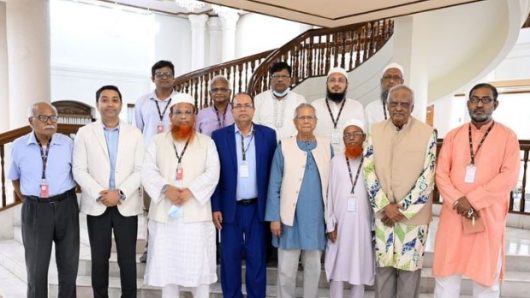 Cheif Adviser holds meeting with political parties