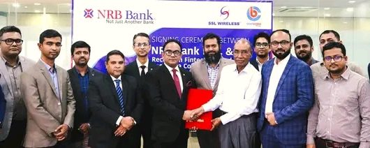 NRB Bank Signed First Time in Bangladesh VISA Co-Branded Prepaid Card Agreement with Recursion Fintech