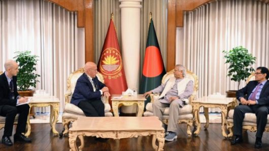 UN envoy on Myanmar meets Cheif Adviser