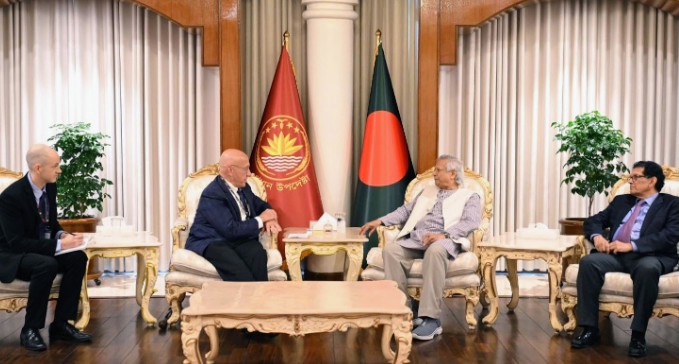 UN envoy on Myanmar meets Cheif Adviser