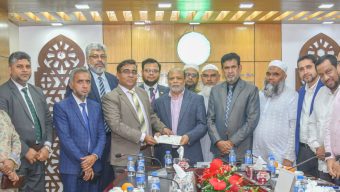 Southeast Bank provides financial support to Hajj Agencies Association to organize Hajj and Umrah fair
