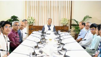 Six International Olympiad winners meet Cheif adviser
