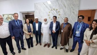 European parliament delegation meets Jamaat Ameer