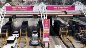 Jatrabari-Gulistan Flyover is going to be crossed in no time by paying toll in Bkash