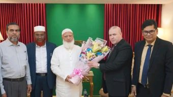 Courtesy call of Algerian Ambassador to Jamaat Ameer