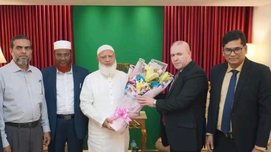 Courtesy call of Algerian Ambassador to Jamaat Ameer
