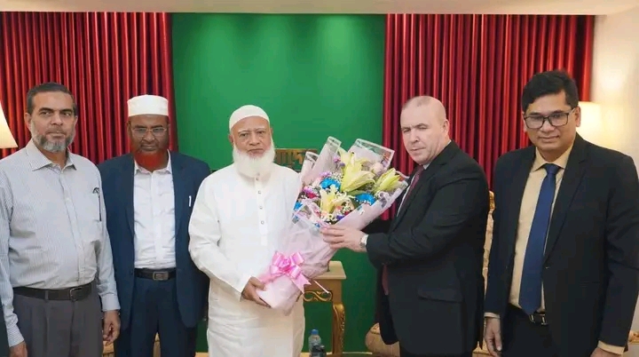 Courtesy call of Algerian Ambassador to Jamaat Ameer
