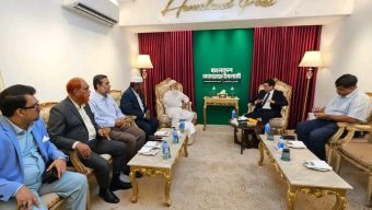 Courtesy call of Norwegian Ambassador to Jamaat Ameer