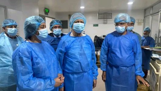 Cheif adviser visits Evercare Hospital to inquire about Khaleda Zia’s health