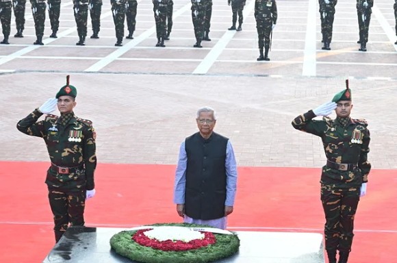 chief Adviser pays homage to martyred intellectuals