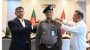 Prime Minister adorns new IGP Ali Hossain with rank badge