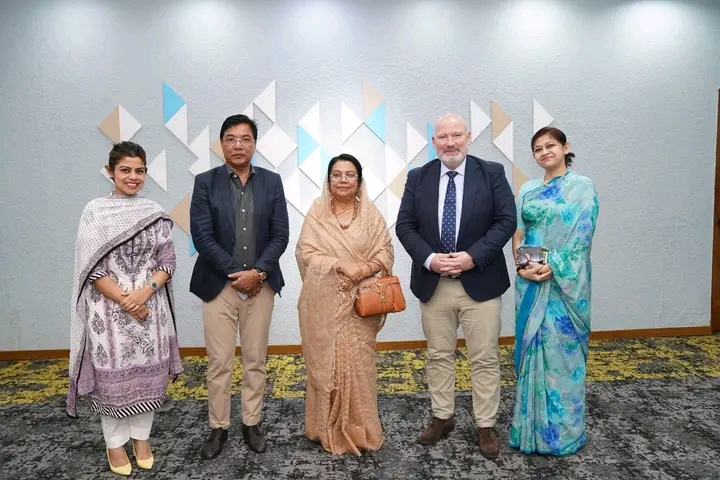 UK Trade Envoy pays courtesy call on Minister and State Minister of Aviation and Tourism