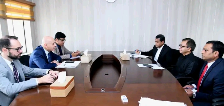 Italian Ambassador meets Commerce Minister Khandaker Abdul Muktadir