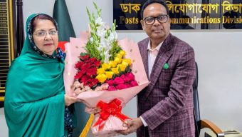Bilkis Jahan Rimi joins the Department of Posts and Telecommunications as Secretary