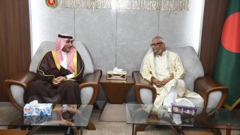 Saudi Arabian Ambassador Meets Expatriate Welfare Minister