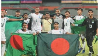 Prime Minister congratulated Bangladesh U-20 football team