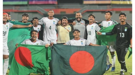 Prime Minister congratulated Bangladesh U-20 football team